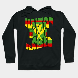 Hawaii Born and Raised Kanaka Maoli by Hawaii Nei All Day Hoodie